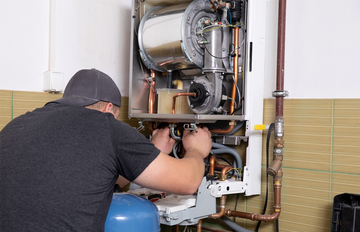 GBX boiler installation